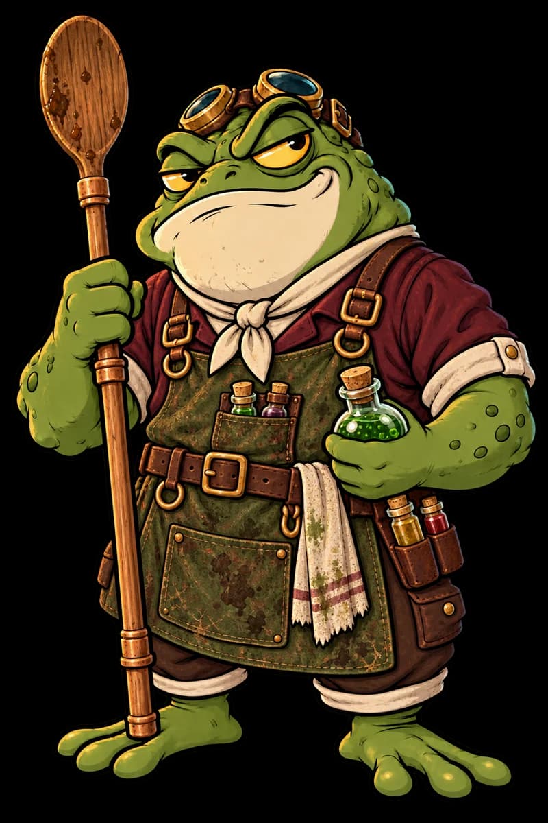 Bogg, the mischievous swamp brewer
